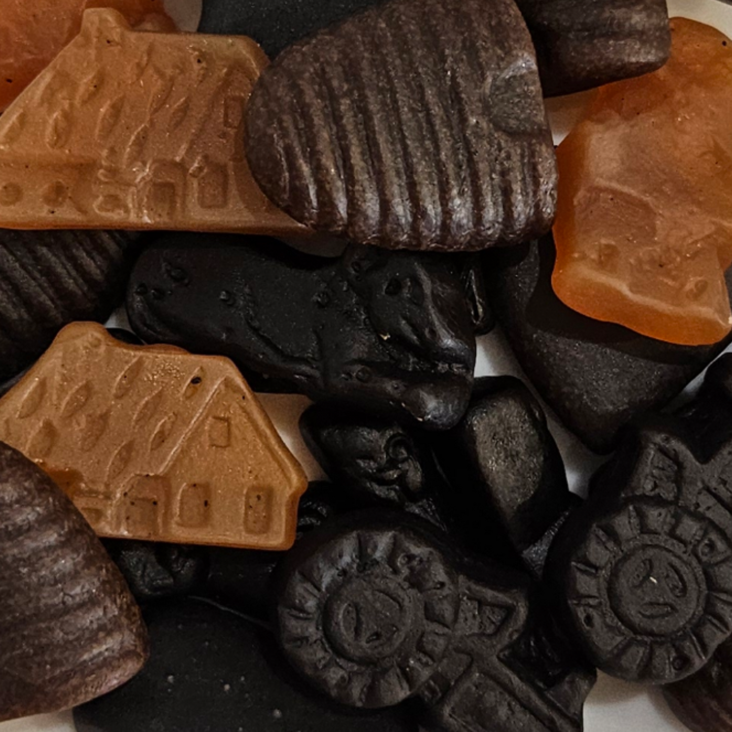 Dutch Farmyard Animals Licorice 100g