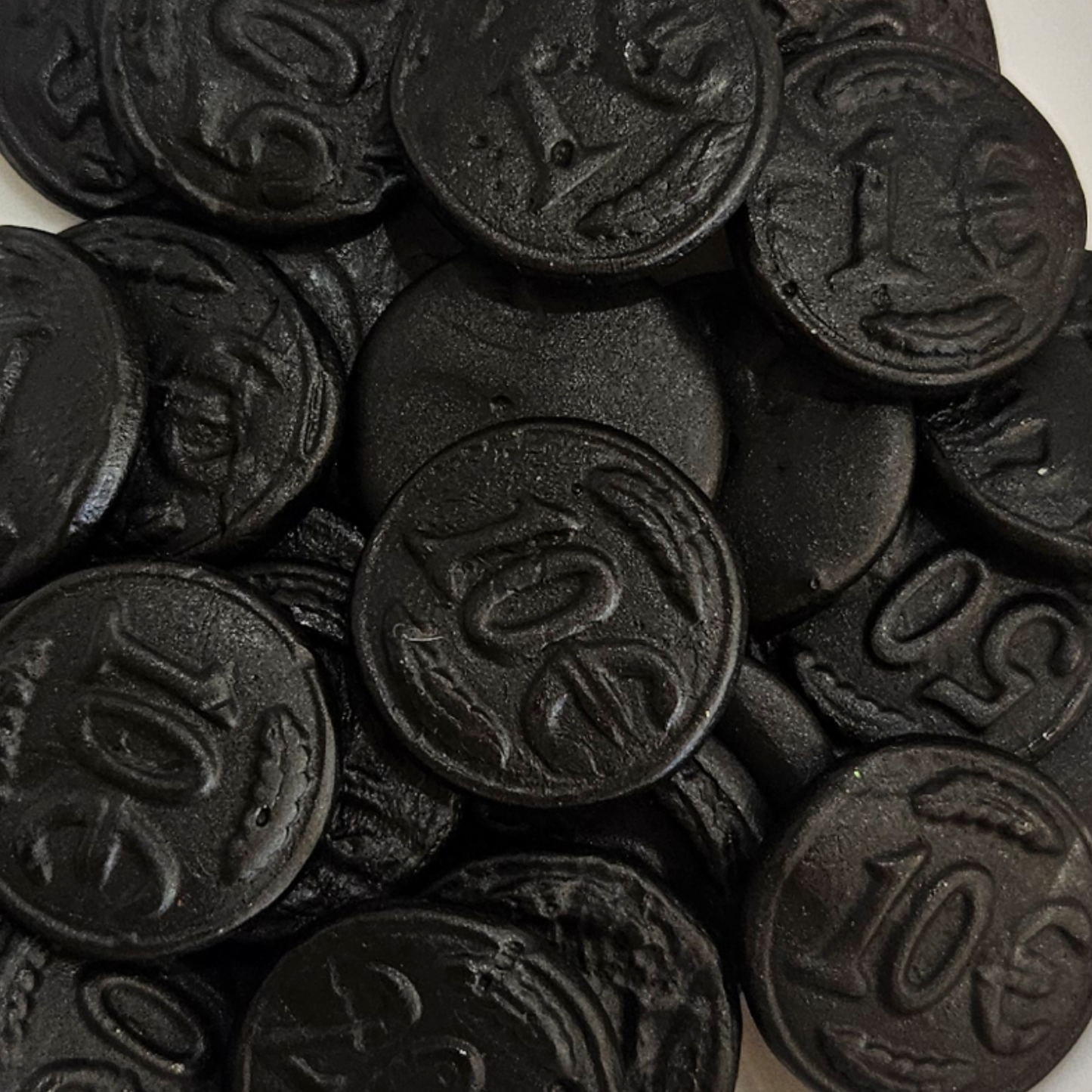 Dutch Licorice Coins (Large Coins) 100g