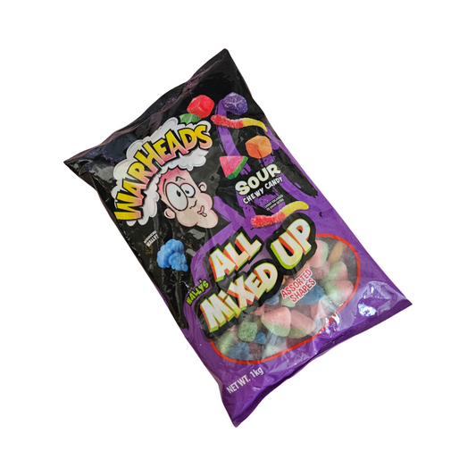1kg Warheads All Mixed Up Sour Chews