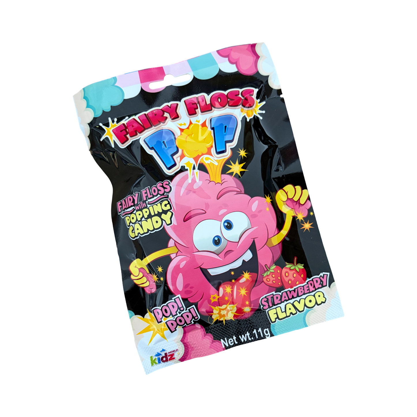 Fairy Floss Pop (with popping candy)