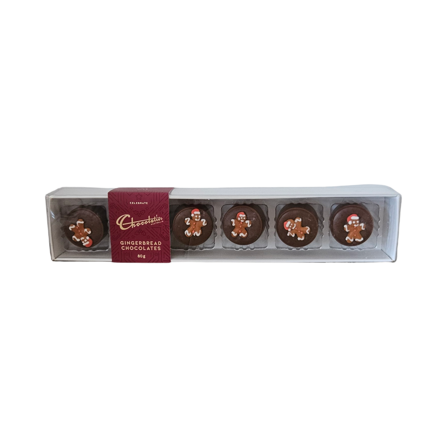 Chocolatier Gingerbread Chocolates 6 Piece Gift Box