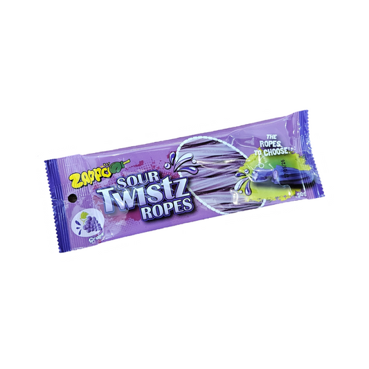 Zappo Sour Twistz Ropes (Grape)