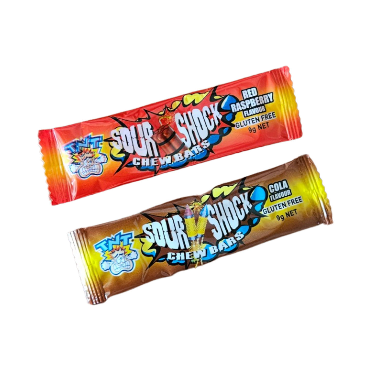 TNT Sour Shock Chew Bars