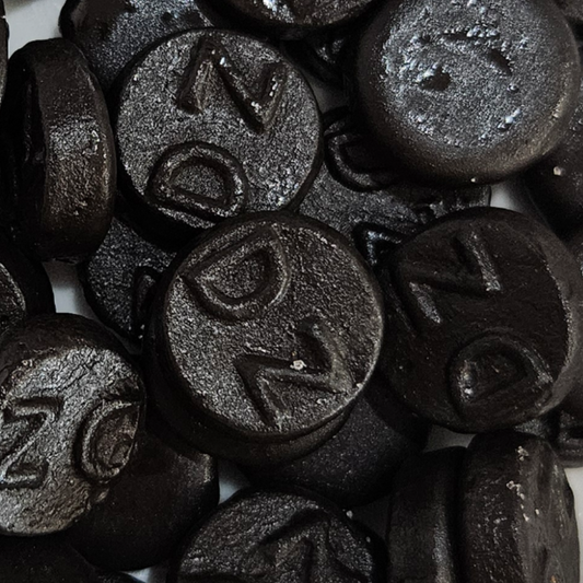 Dubbel Zout Round Licorice (Double Salt) 100g
