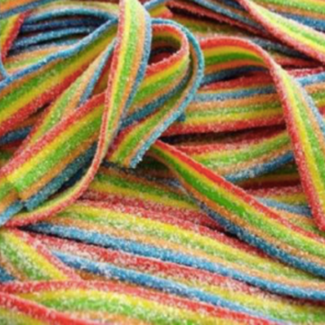 Rainbow Sour Straps