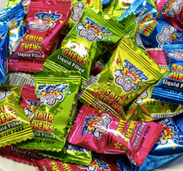 Sour Chews TNT 10pcs  (GF)