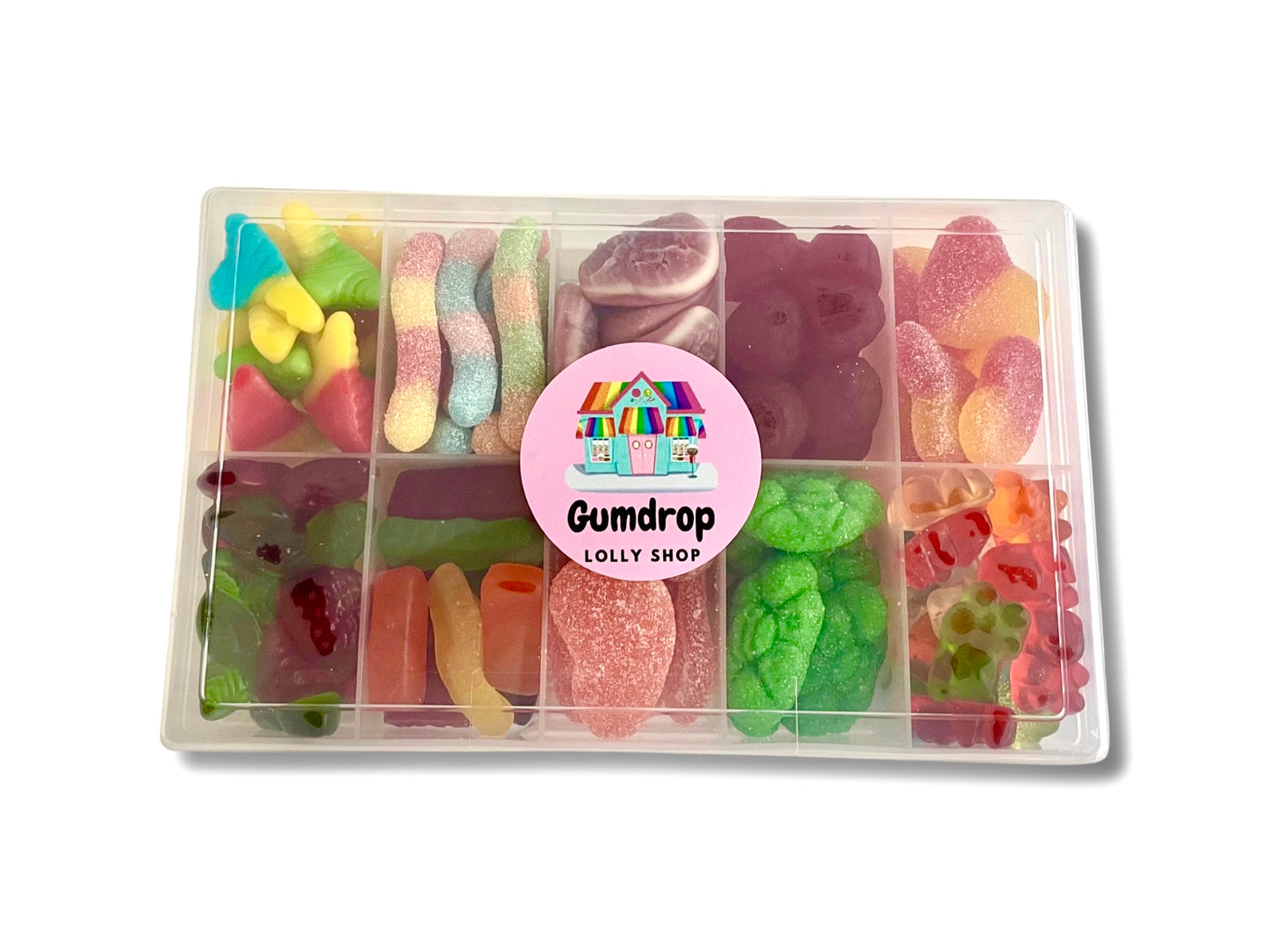 Candy Caddy - 10 compartment Pick & Mix