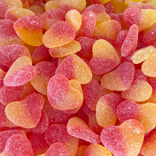 Sour Peach Hearts